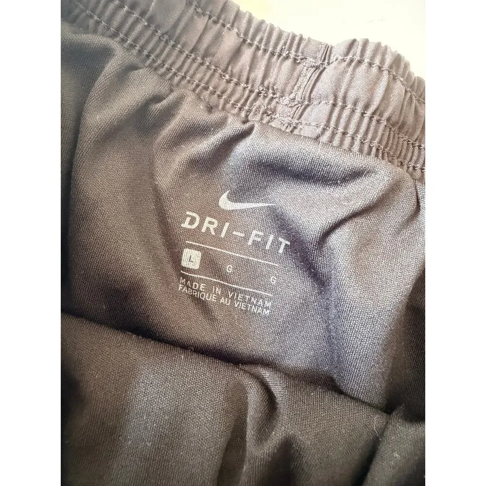 Nike Tempo Black Girls' Dri-FIT Running Shorts - L